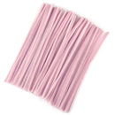 100pcs Chenille Stems Toys DIY Strips Twist Bar Anvil Wire Craft Pipe Creative Hobby Children Plush Stick Chenille Sticks