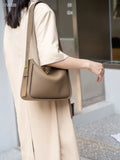 New Genuine Leather Luxury Designer Women's Shoulder Crossbody Underarm Bags Cowhide Ladies' Large Capacity Tote Bag Fashion Purse