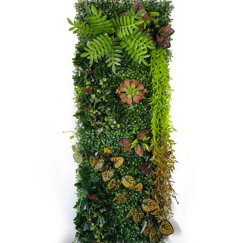 40X120CM Artificial Plant Lawn Subtropical Simulation Plant Grass Wall Panel Background Suitable For Hotel Garden Decoration