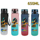 650ML Sonic Hedgehog Sport Water Bottle Large Capacity Cartoon Portable Plastic Water Bottle Drinking Cup Student Birthday Gifts