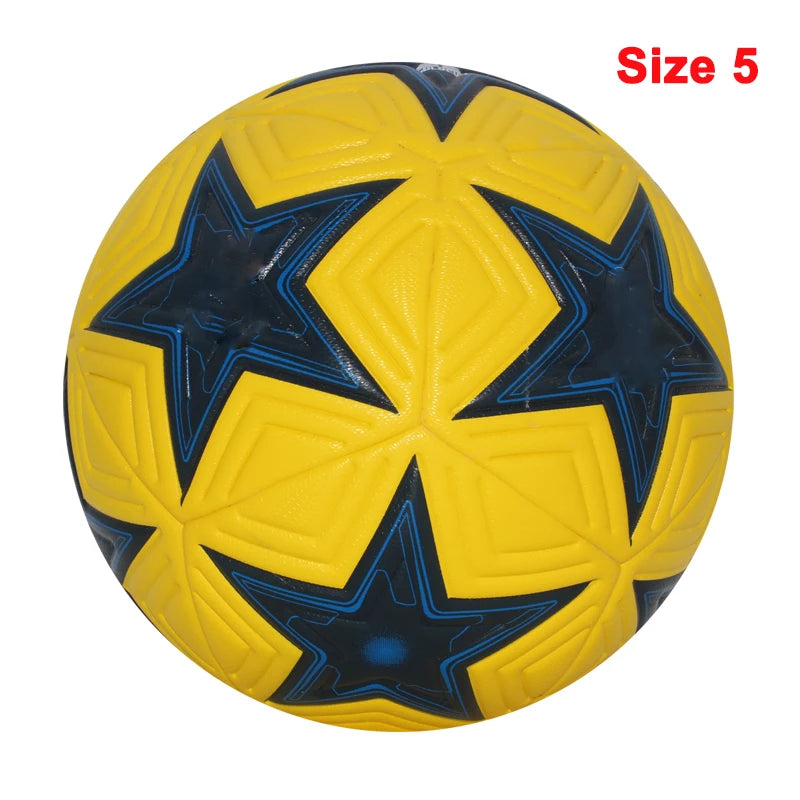 Standard Soccer Ball Professional Outdoor Sports Match Balls Training Seamless Football High Quality PU Material Size 5 Size 4