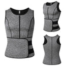 Vensslim Men Body Shaper Waist Trainer Vest Slimming Shirt Sauna Sweat Compression Undershirt Shapewear Fat Burner Workout Tops