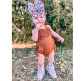 Unisex Infant Indian Romper Halloween Costume Baby Native American Costume