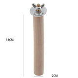 10/14/20//25cm Parrot Pet Raw Wood Hanging Stand Rack Toy Parakeet Hamster Branch Perches Bird Cage Accessories
