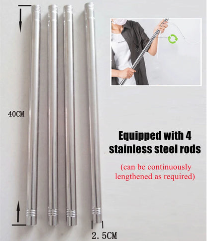 UNDEROOF-Automatic Paint Roller Coater, Self-Priming, Emulsion Self Brushing Tool, Telescopic Brush, Extended Printing