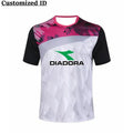 Hot Selling Fitness Short Sleeve DIADORA Badminton Sport Clothes T-shirt Comfortable Breathable Sweat Absorption Cycling Clothes