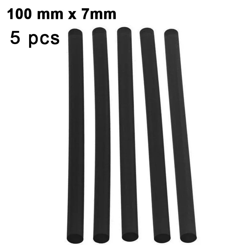 Car Glue Sticks Car Body Dent Repair Glue Sticks Black High Viscosity Hot Melt Glue Strong Adhesion Stick Car Repair Tool 10pcs