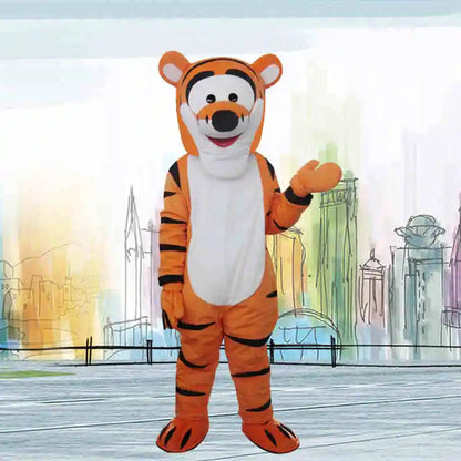 Disney Pooh Bear And Tigger Mascot Costumes Cartoon Characters Adult Cosplay Carnival Event Party Advertising Show Clothes Gifts