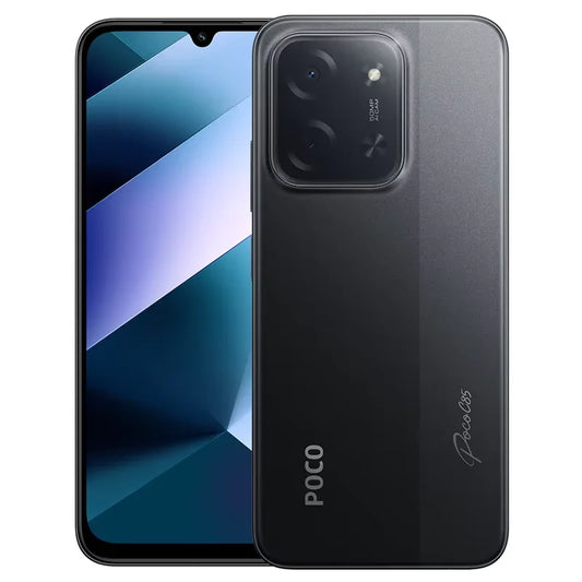 Global Version POCO C85 Smartphone 50MP Al Dual Camera 6.9" Dot Drop Display 6000mAh Large Battery 33W Fast Charging