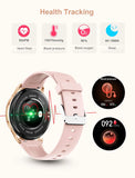 MEVADEN 1.32 inch Female Fashion Smart Watch Bluetooth Call Women Sport Fitness Tracker Health Monitor Smartwatch for Ladies Y22