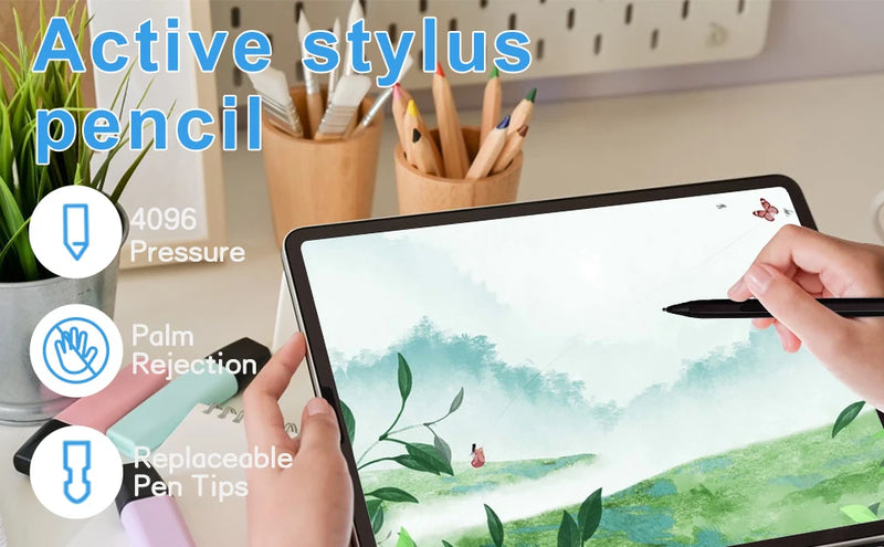 Stylus Pen for Surface USB-C Charging 4096 for Microsoft Surface Pro 8 7 6 5 4 3 X/ Surface 3/Go 3 2/Laptop 4 3 2/Book 3 2 1