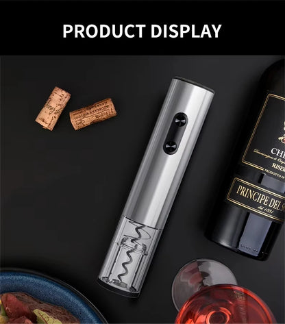 Electric Wine Bottle Opener Automatic Red Wine Corkscrew Wine Opener Wine Tools Kitchen Products Performance Plastic