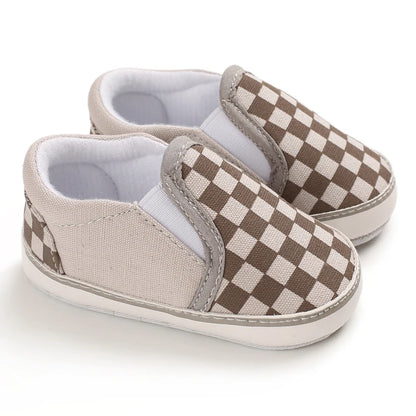 Newborn Baby Canvas Shoes Anti-slip Soft Baby Boy Girl Sneakers Casual Multi-Color Toddler First Walkers Crib Shoes