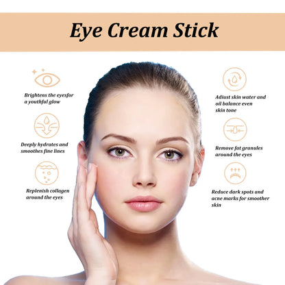Creme para os olhos de caracol, anti-rugas, removedor de olheiras, firmador, sacos para os olhos, tratamento de inchaço, linhas finas, hidratante, creme para os olhos