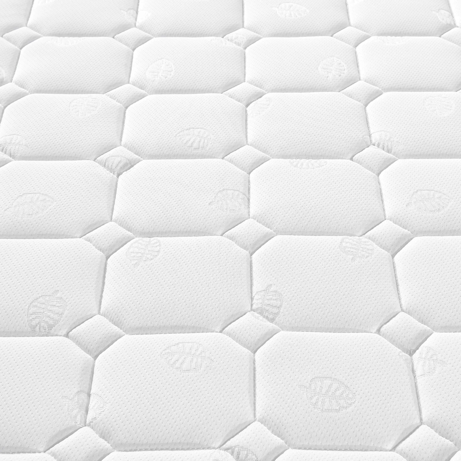 Comanlai Spring Mattress 90x200cm/140x200cm/160x200cm 25cm Height 7 Zones Cold Foam Mattress Microfiber Cover H3 Hardness