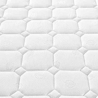 Comanlai Spring Mattress 90x200cm/140x200cm/160x200cm 25cm Height 7 Zones Cold Foam Mattress Microfiber Cover H3 Hardness
