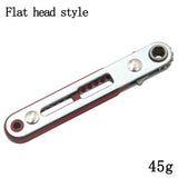 Multifunctional Bidirectional Forward and Reverse Ratchet Screwdriver Elbow Flat Head Wrench Cross Screwdriver Slotted Tool