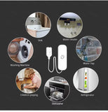Tuya/Ewelink ZigBee Water Sensor Leakage Alarm Flood Leak Detector Smart Home APP Remote Control Smart Home Security Protection