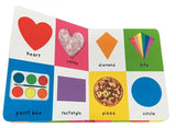 Montessori First 100 English Words Learning Cardboard Book Animals Colors Numbers Language Physical Picture Teaching Aids