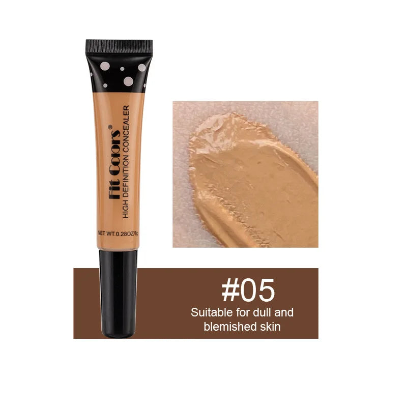 Base líquida hidratante, corretivo com corretivo flexível, ajuste cores, cubra círculos escuros e manchas de acne, 8 tamanhos
