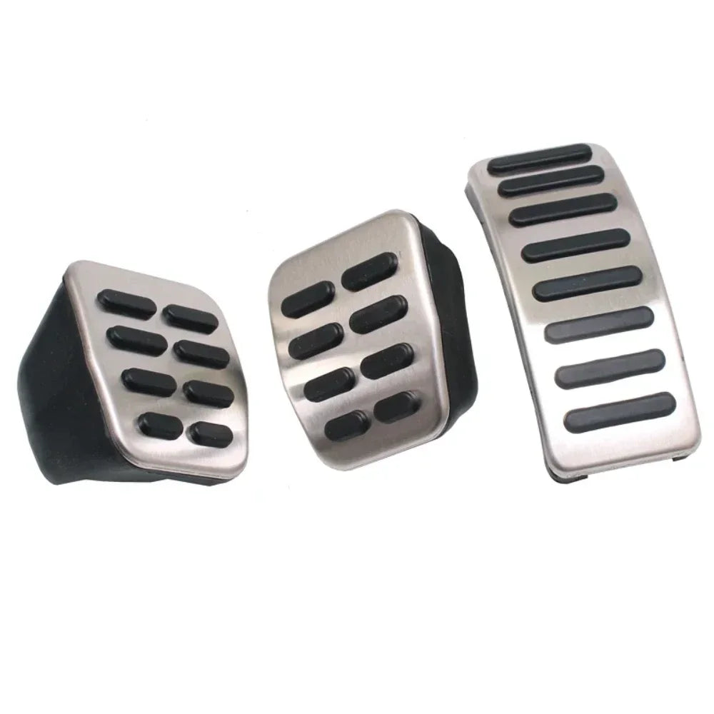 Stainless Steel Car Pedal Foot Gas Rest Pedals Plate Cover for Volkswagen Polo /VW Golf 4 /Bora /Beetle /RSi GTI R32 /Audi A3