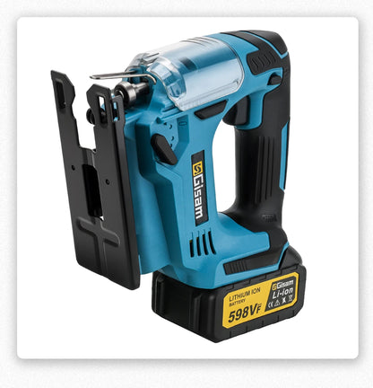 Gisam 26mm Electric Jigsaw Portable Cordless Saw Multi-Function Wood Cutting Woodworking Machines For Makita 18V Battery pin
