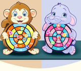 Educational Dart Board Baby Dart Indoor Sports Child Montessori Games for Children 3 to 7 Years