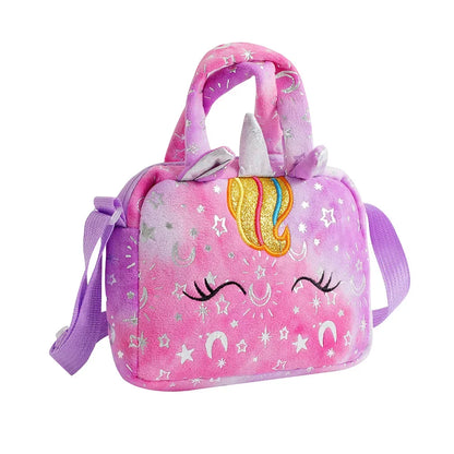 Bolsos de unicornio para niñas, bonitos bolsos cruzados para niños, regalo para niñas, monedero pequeño.