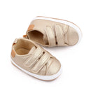 Zapatillas informales para bebé, primavera y otoño, suela suave de PU y TPR, antideslizantes, de alta calidad, superventas, 2023, nueva moda para niños pequeños de 0 a 12 meses.