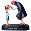 Anime One Piece Action Figure Four Emperors Rods Straw Hat Monkey D Luffy Collection Model Doll Toys 17cm 
