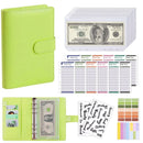 New Budget Plan Notebook A6 Cash Envelope Saving Money 6 Holes Binder for Financial Management A6 Loose-leaf Notebook Binder