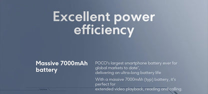 Global Version POCO M7 Snapdragon 685 Smartphone Immersive 6.9" 144Hz FHD+ Display 7000mAh battery 33W Charging NFC