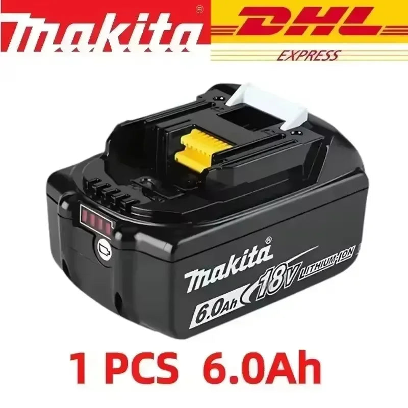 Makita-100% Original Rechargeable Power Tool Battery 5.0Ah 18V BL1830 BL1850 BL1840 BL1860 BL1815，Replaceable LED Lithium-ion