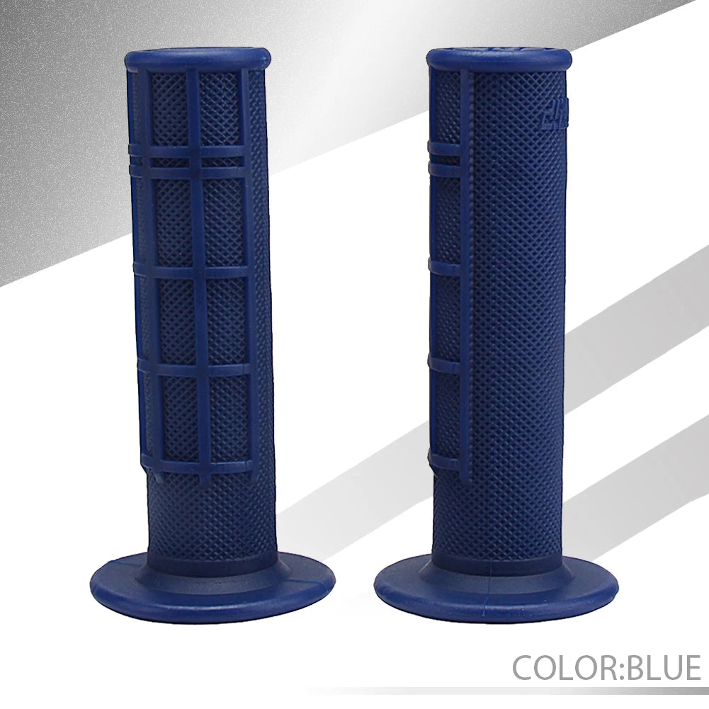 Universal Motorcycle 7/8" 22mm Grips Durable Rubber Handlebar ATV Quad 22mm Left and Right Handlebar Grips Motocross Accessories