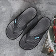 Men's Summer 2025 Trendy Flip-Flops Beachwear Slippers Anti-slip Deodorant Casual Shoes Plastic Slip-On Sandals for Adults