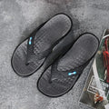 Men's Summer 2025 Trendy Flip Flops Beachwear Slippers Anti-slip Deodorant Casual Shoes Plastic Slip-On Sandals for Adults