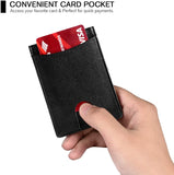 RFID Credit Card Holder Men Wallets Money Clip Luxury Slim Thin Mini Wallet Male Small Short Purse Minimalist Billfold Wallet