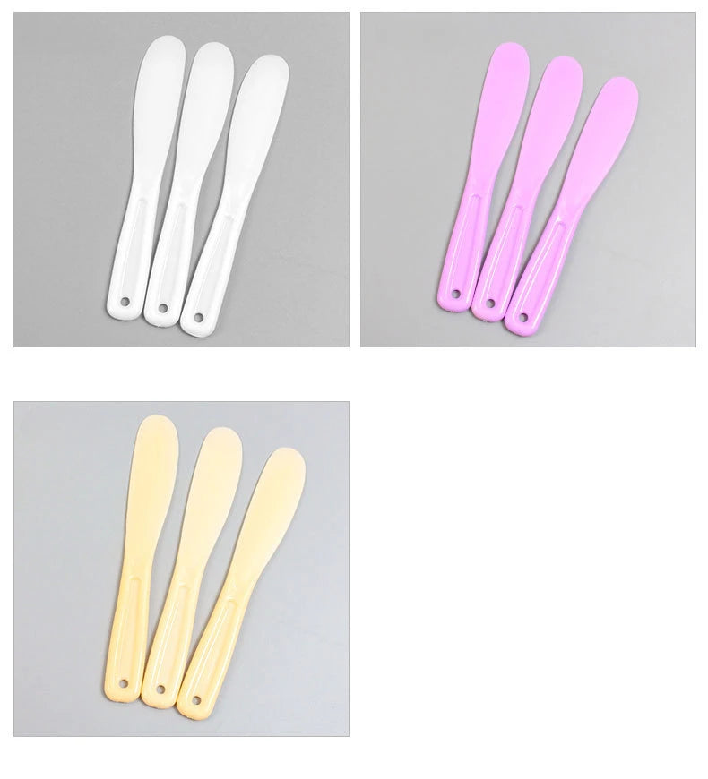 Colorful Silicone Face Mask Bowl Mask Stick Big Face Mask Powder Mixing Bowl Spatula Masks Brush Skin Care Set Belleza Y Salud