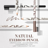 Makeup Menow Eyebrow Pencil Eyebrow Marker Waterproof Eyebrow Tattoo for Eyebrows 5 Colors Enhancer Dye Tint Pen Long Lasting