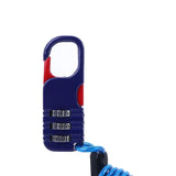 Universal 3-Digit Combination Password Cable Lock Bicycle Accessories Bicycle Lock Cable Lock Security Lock Helmet Lock