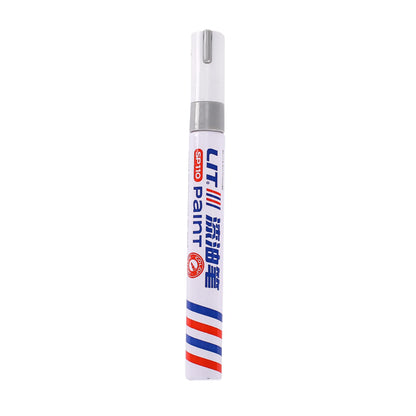 Car Paint Pen Waterproof Car Tire Tread Oil-Based Painting Marker Permanent Auto Scratch Repair Touch Up Paint Pen Quick Dry