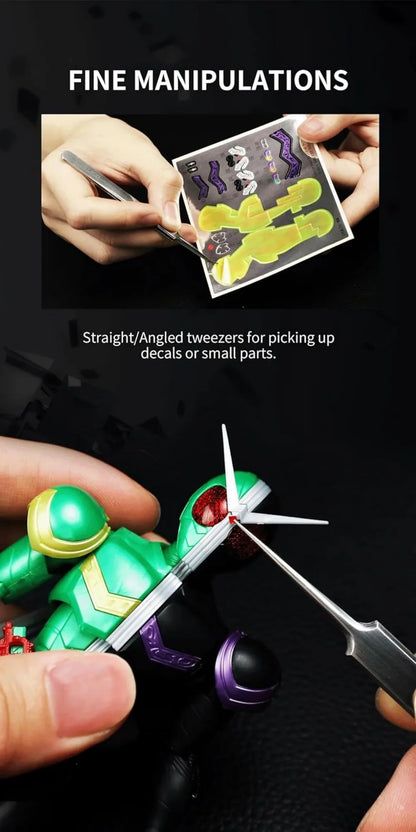 DSPIAE TC-S01 Departuretool Combo Multifunctional Model Tool SET Gundam Assembly Handmade Scissors Sandpaper Tweezers Beginner