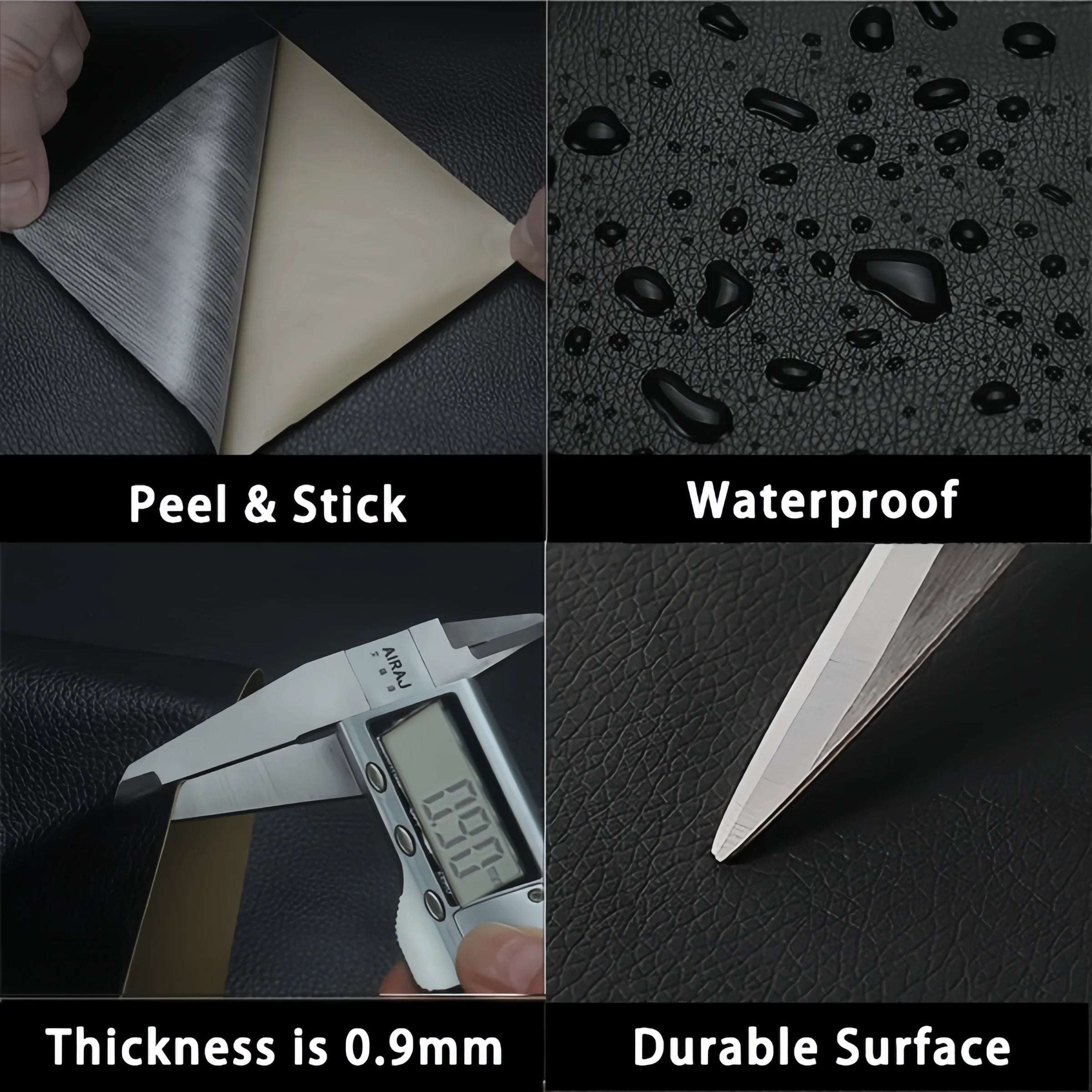 Self Adhesive Leather Repair Patch Tape Self-Adhesive House DIY Fix For Sofa Moto Car Seat Chair Bag Home Sheets Sticker Patches