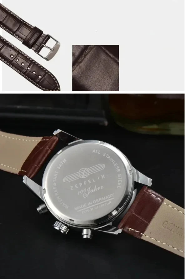 Zeppelin Airship Commemorative Version Men's Retro Business Leisure Men's Watch Fashion Watch