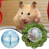 Transparent Acrylic Hamster Exercise Wheel Escape Proof Small Safe Portable Lightweight Multi Activity Pet Cage Design P5F9