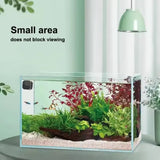 Mini Square Magnetic Brush Aquarium Glass Cleaner Scratch-Resistant Glass Cleaner Magnetic Brush for Small Aquarium Fish Tank