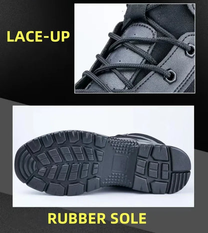 Summer Breathable Tactical boots Mesh Boot Waterproof Soft Shoe Wear-resistant Combat boot anti-skid Outdoor Hiking Walking Boot
