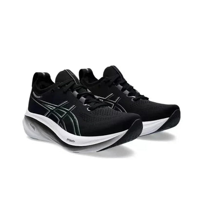 Zapatillas de running originales Asics Nimbus 26 para hombre, de caña baja, con amortiguación, para exteriores, antideslizantes y transpirables.