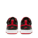 Tênis Nike Court Borough Series Low 2 Preto e Vermelho Estilo Infantil