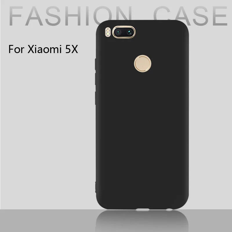For Xiaomi Mi A1 Casess Frosted Matte Soft TPU Silicone Case Xiaomi Mi5X MiA1 Phone Protective Case